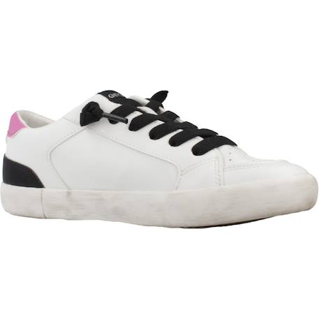 Basket fille modèle j gisli girl Blanc c0563+Noir c0404 5 - vertbaudet enfant 