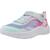 Basket fille synthétique légère et souple Bleu marine multicolore+Bleu nvmt+Rose et turquoise 16 - vertbaudet enfant 