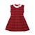 Robe carreaux tartan    edimbourgh Rouge vert 3 - vertbaudet enfant 