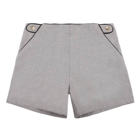 Short laine     poupette Gris souris 1 - vertbaudet enfant 