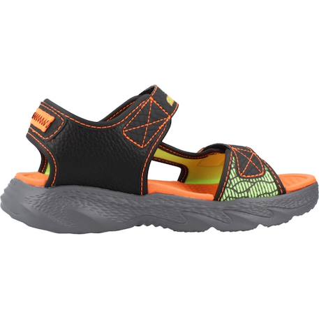 Sandales enfant garçon légère souple Gris ccbl+Gris et bleu+Noir 13 - vertbaudet enfant 
