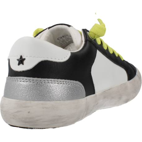 Basket fille modèle j gisli girl Blanc c0563+Noir c0404 9 - vertbaudet enfant 
