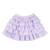 Jupe à volants   coton fines rayures   ruffle Lilas blanc 3 - vertbaudet enfant 