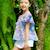 Blouse liberty   à volants  butterfly Blanche fuchsia+Jaune bleu+Rose bleu pastel+Violet bleu 17 - vertbaudet enfant 