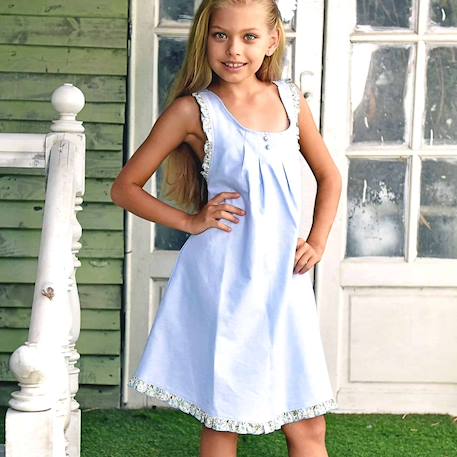 Fille-Robe cérémonie    liberty  anais
