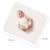 Housse de matelas à langer en coton bio motif pois en relief seashells Ecru 6 - vertbaudet enfant 