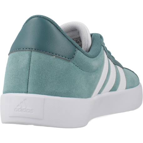 Baskets garçon en cuir à lacets court Vert azcepo 3 - vertbaudet enfant 
