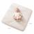 Housse de matelas à langer extensible en coton bio frosty almond Beige amande 5 - vertbaudet enfant 