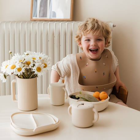 Gobelet de rinçage pour le bain natural Beige+Marron+Vert d'eau 3 - vertbaudet enfant 