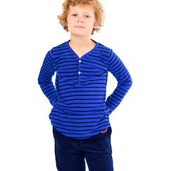 Garçon-T-shirt, polo, sous-pull-T-shirt-T-shirt manches longues   rayures   elvis