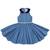 Robe qui tourne   à col claudine  hepburn Bleu bleu marine 3 - vertbaudet enfant 