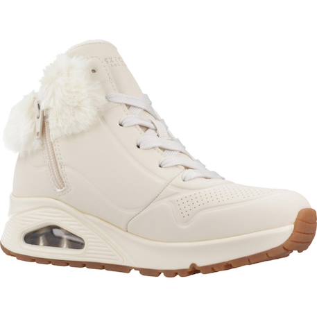 Bottes enfant fille légère souple Blanc 5 - vertbaudet enfant 