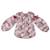 Blouse fleurie intersaison   fleurie    col smocks  chimene Bordeaux prune 3 - vertbaudet enfant 