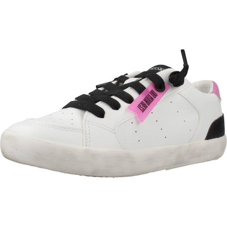 Basket fille modèle j gisli girl Blanc c0563+Noir c0404 4 - vertbaudet enfant 