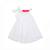 Robe de cérémonie  ample  à col   alizee Blanc orange 3 - vertbaudet enfant 