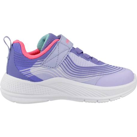 Basket fille microspec advance Bleu+Violet 7 - vertbaudet enfant 
