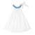 Robe de cortège   fleurie    alizee Blanc bleu floral 3 - vertbaudet enfant 