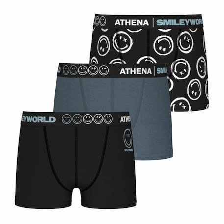 Garçon-Lot de 3 boxers smileyworld® i