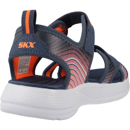 Sandales enfant garçon en textile légère souple Bleu+Bleu bklm+Bleu vert 3 - vertbaudet enfant 