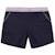 Short en jean intersaison   ceinture à paillettes  poupette Bleu denim 1 - vertbaudet enfant 