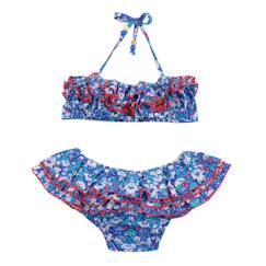 Maillot de bain  2 pièces liberty  et   swan  - vertbaudet enfant