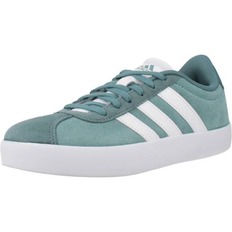 Baskets garçon en cuir à lacets court Vert azcepo 4 - vertbaudet enfant 