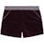 Short hiver   velours    ceinture à paillettes  poupette Bordeaux prune 1 - vertbaudet enfant 