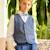Gilet de costume     st germain Bleu foncé 1 - vertbaudet enfant 