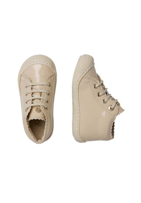 Chaussures premiers pas en cuir verni cottins Blanc- 4 - vertbaudet enfant 
