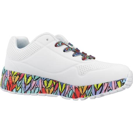 Basket uno litesubtle love Blanc+Noir 5 - vertbaudet enfant 