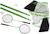 Set de badminton pliable Vert 3 - vertbaudet enfant 