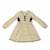 Robe liberty  à manches longues   margot Jaune marron 3 - vertbaudet enfant 