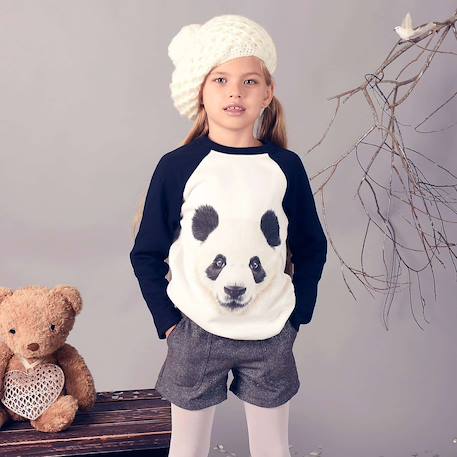 Fille-Sweat   et   panda