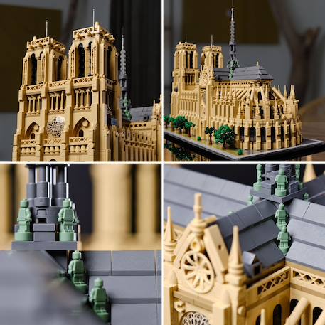 Notre dame de paris architect - LEGO 21061 Multicolore 3 - vertbaudet enfant 