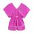 Tunique plage    avec short assorti   love Rose fuchsia 3 - vertbaudet enfant 