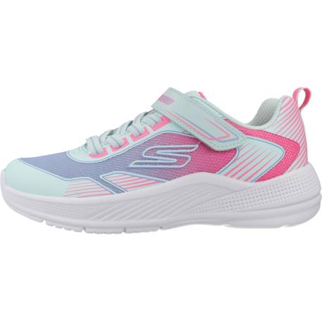 Basket fille synthétique légère et souple Bleu marine multicolore+Bleu nvmt+Rose et turquoise 14 - vertbaudet enfant 