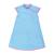Robe  chinoise   avec col mao  annam Bleu turquoise fuchsia 3 - vertbaudet enfant 