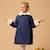 Manteaueau    en laine et fausse fourrure  anoushka Bleu marine 1 - vertbaudet enfant 
