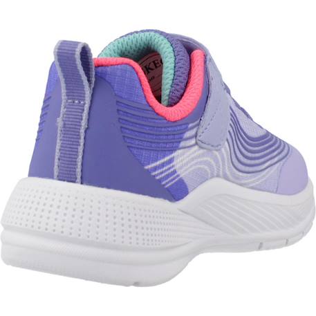 Basket fille microspec advance Bleu+Violet 9 - vertbaudet enfant 