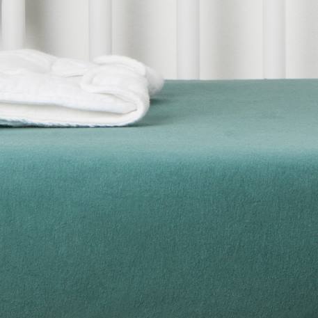 Drap housse coton bio jersey- berceau Blanc+Ecru+Eucalyptus+Naturel+Terracotta 9 - vertbaudet enfant 
