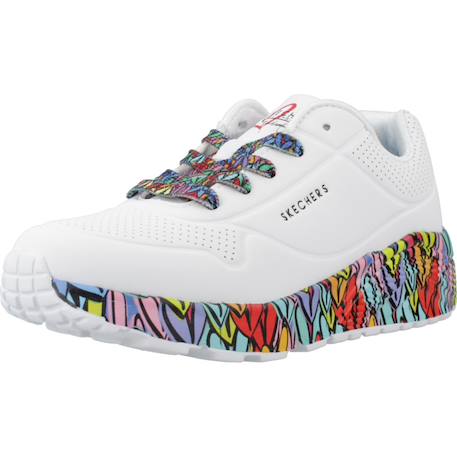 Basket uno litesubtle love Blanc+Noir 4 - vertbaudet enfant 