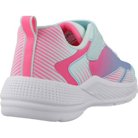 Basket fille synthétique légère et souple Bleu marine multicolore+Bleu nvmt+Rose et turquoise 15 - vertbaudet enfant 