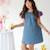 Robe  été   ample  butterfly Bleu marine+Jaune bleu+Rose bleu pastel+Violette bleu 1 - vertbaudet enfant 