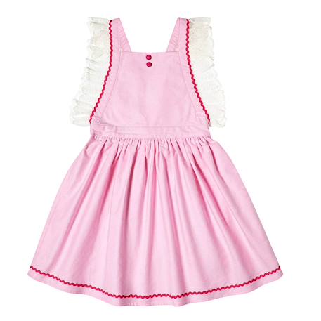 Robe demoiselle d'honneur   à dentelle  lili Rose 3 - vertbaudet enfant 