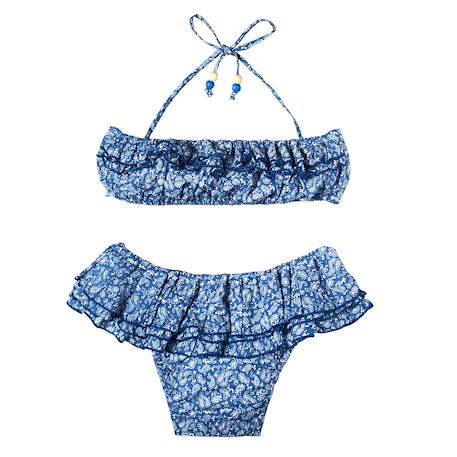 Fille-Maillot de bain-Maillot de bain 2 pièces   imprimé cachemire  swan