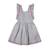 Robe cérémonie bohème  en lin  taupe  lili Gris taupe fuchsia 3 - vertbaudet enfant 