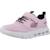 Baskets enfant fille légère souple Bleu nvy+Gris lgy+Noir blk+Rose+Rose ltpk 22 - vertbaudet enfant 