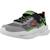 Baskets enfant garçon souple Bleu+Gris+Vert lmbk 10 - vertbaudet enfant 