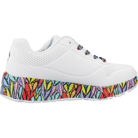 Basket uno litesubtle love Blanc+Noir 1 - vertbaudet enfant 