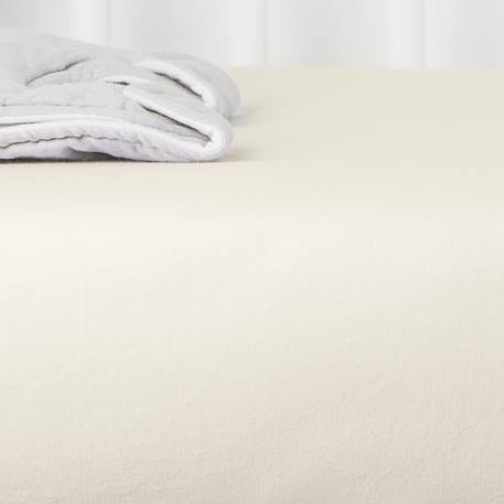 Drap housse coton bio jersey- berceau Blanc+Ecru+Eucalyptus+Naturel+Terracotta 5 - vertbaudet enfant 